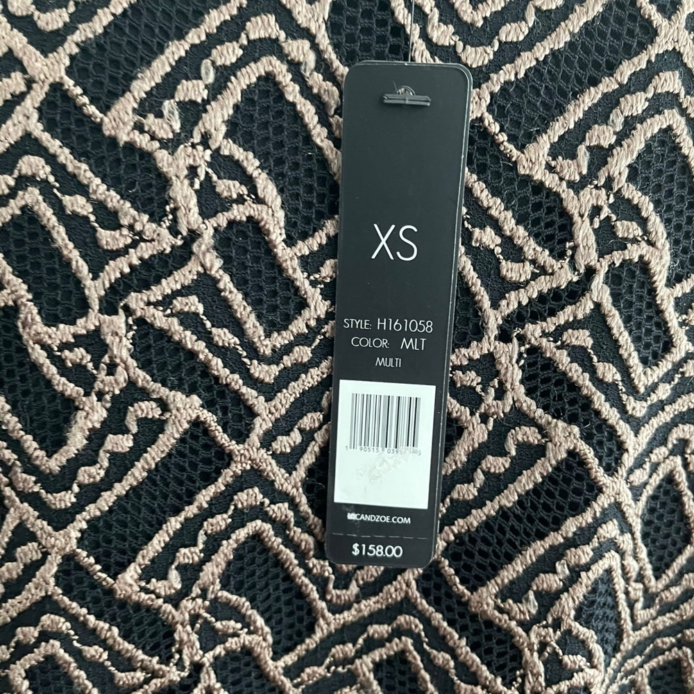 NWT! NIC + ZOE GORGEOUS OVERLAY LONGSLEEVE BLOUSE - Picture 6 of 15